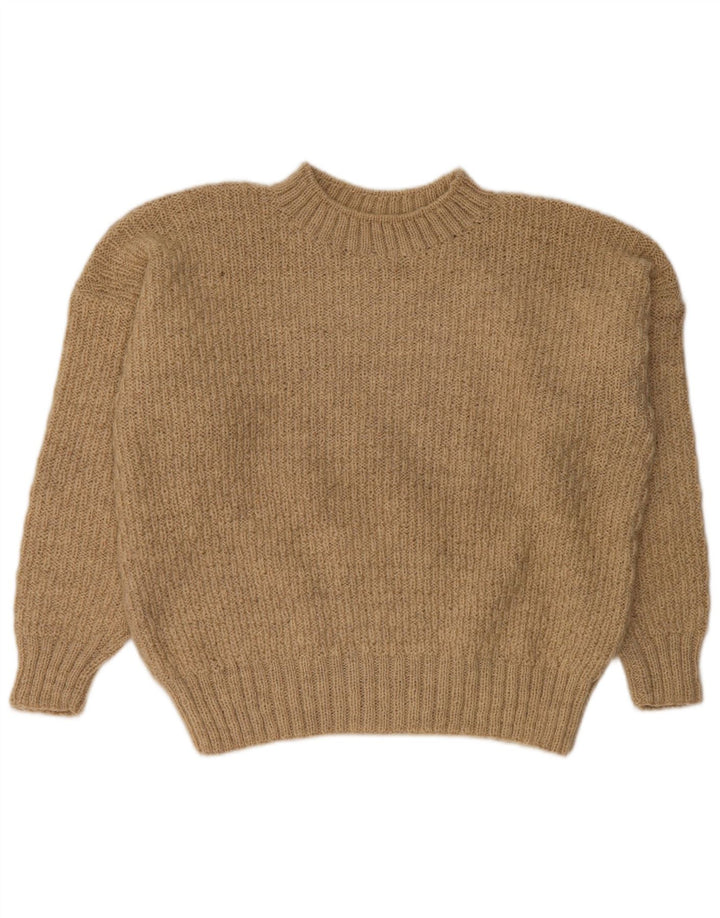 Maglione maglione girocollo da uomo VINTAGE XL Beige