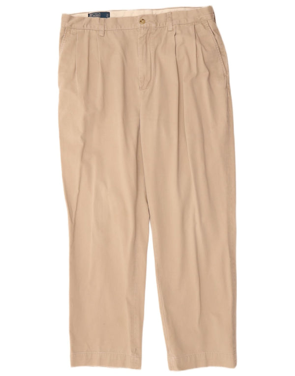 Pantaloni chino da uomo Polo Ralph Lauren Prospect Pant W36 L32 cotone beige
