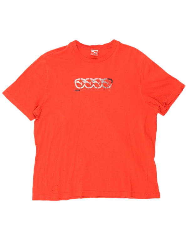 Maglietta grafica da uomo Puma Top 2XL Arancione