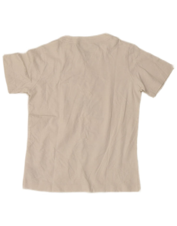 T-shirt grafica Nike da bambino con vestibilità standard, 8-9 anni, piccola, in cotone bianco