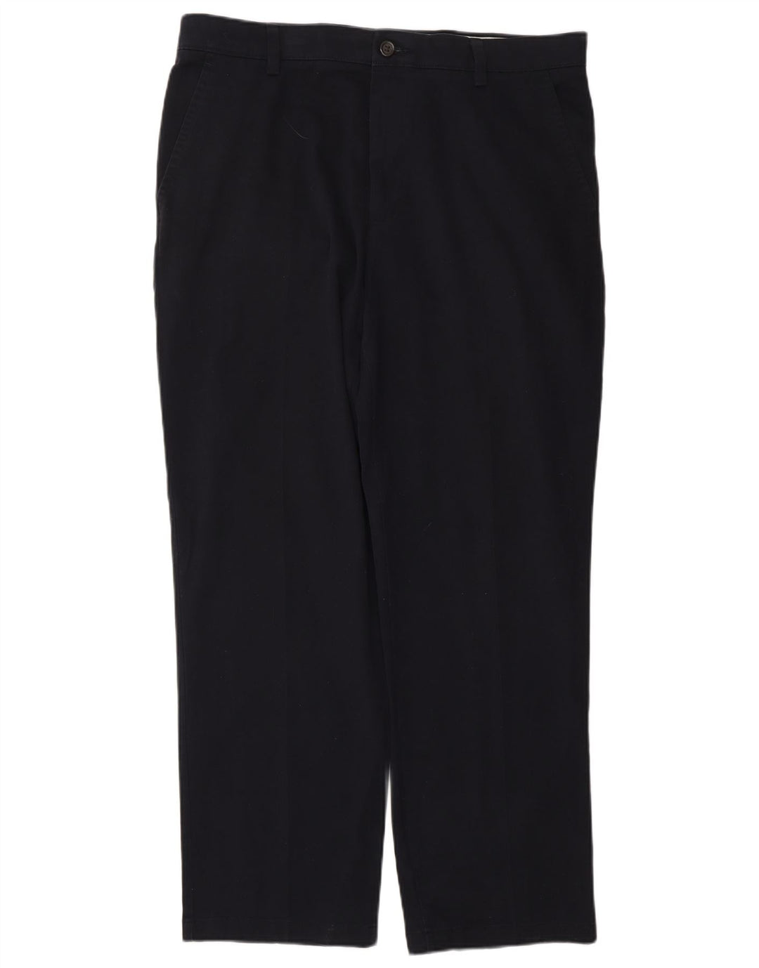 DOCKERS Pantaloni chino da uomo dalla vestibilità classica W34 L30 classico in cotone blu navy