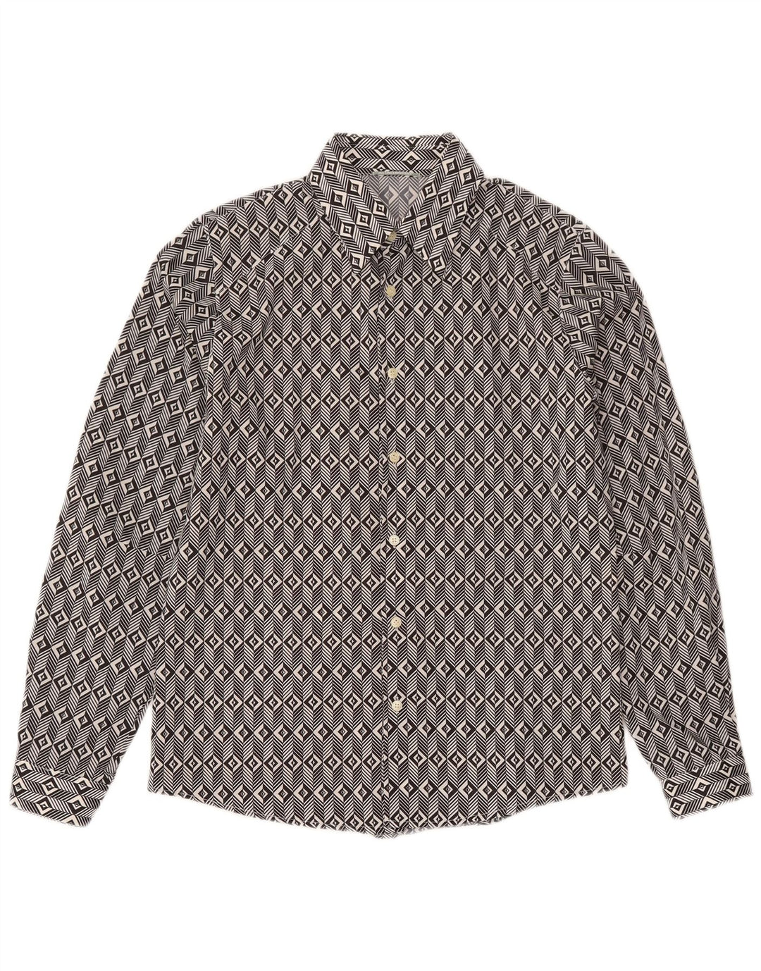Maglia Uomo ALTATENSIONE Media Nera Geometrica