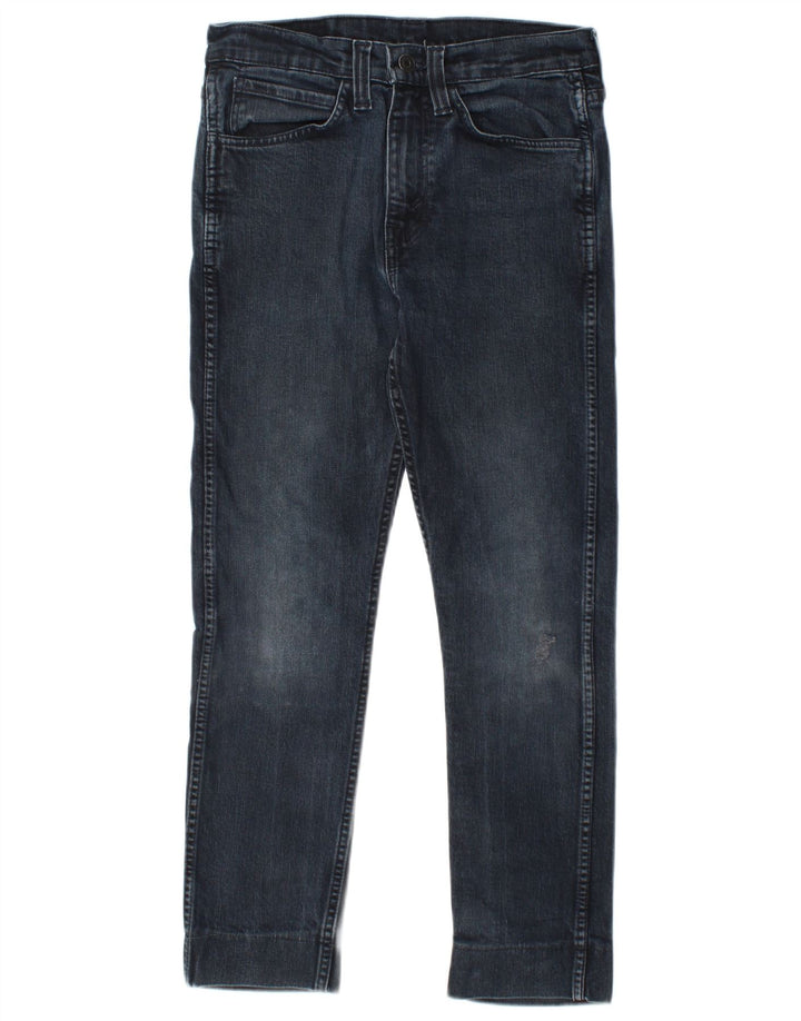 Levi's Uomo 522 Jeans Slim W28 L25 Cotone Blu Navy