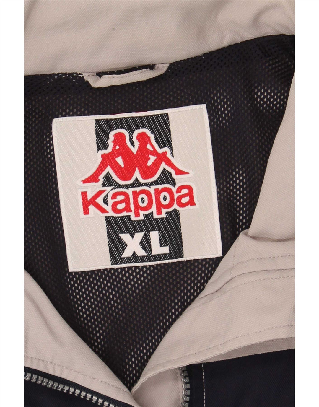 Giacca da tuta da uomo Kappa XL Grigio Colourblock