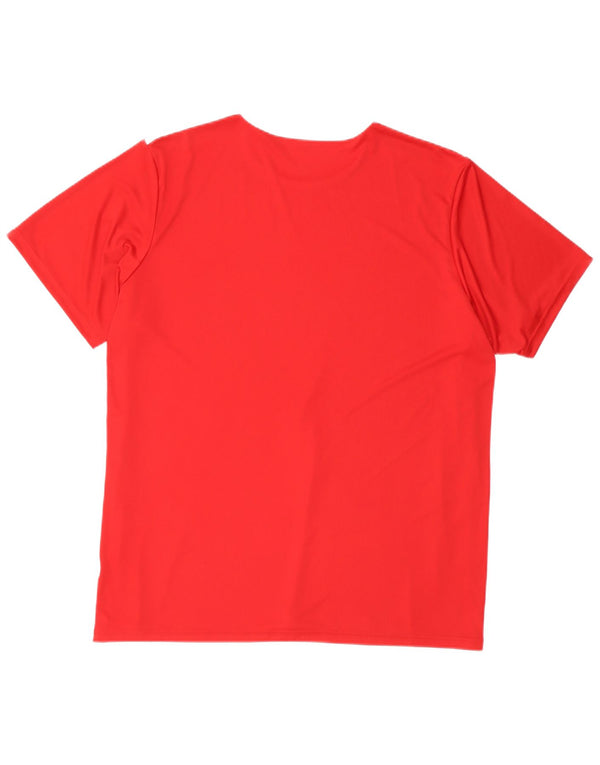 Maglietta Adidas Aeroready da uomo 2XL rossa