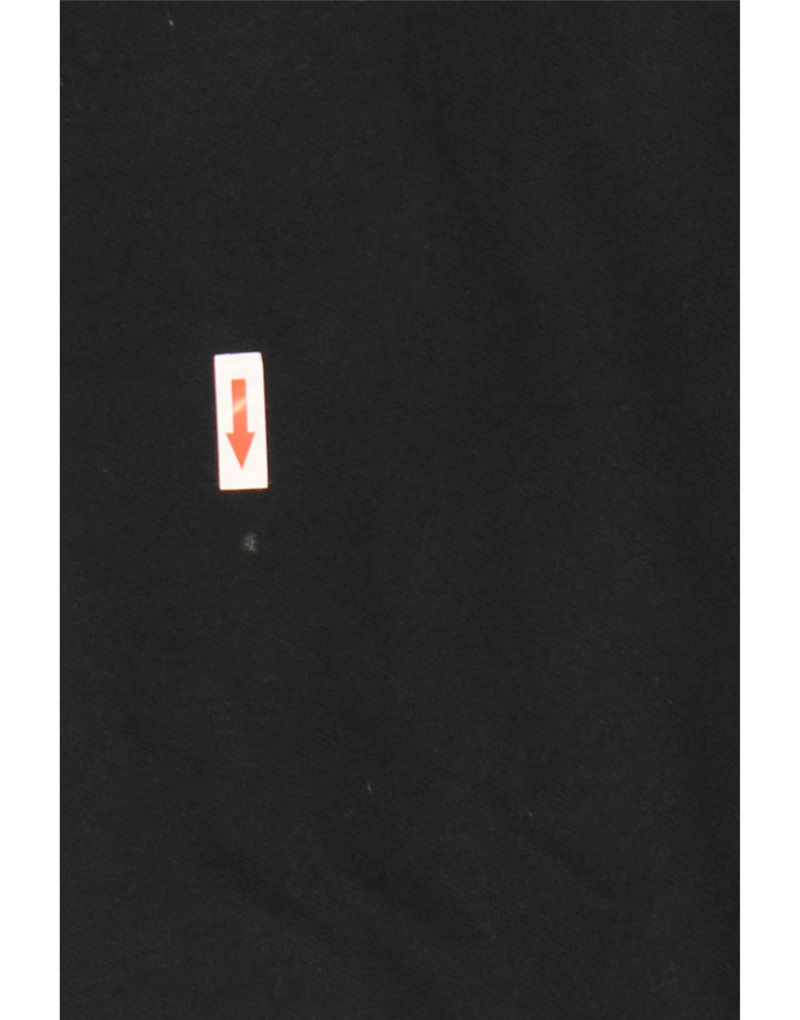 Felpa grafica da uomo Puma Maglione grande in cotone nero
