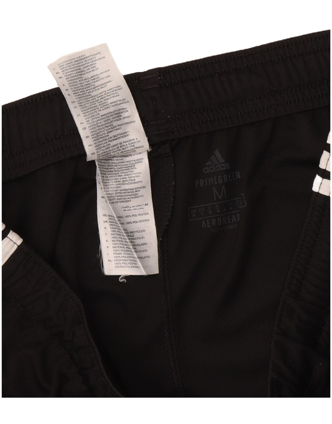 Pantaloncini sportivi Adidas Aeroready da uomo medio poliestere nero