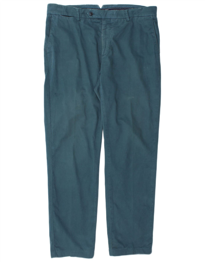 Pantaloni da abito dritti da uomo HACKETT W34 L31 Blu