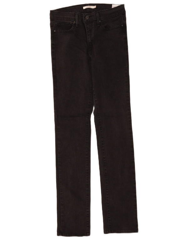 Jeans slim snellenti da donna Levi's W29 L32 cotone nero