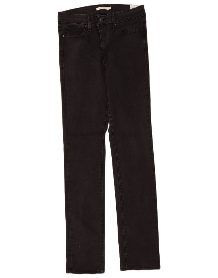 Jeans slim snellenti da donna Levi's W29 L32 cotone nero
