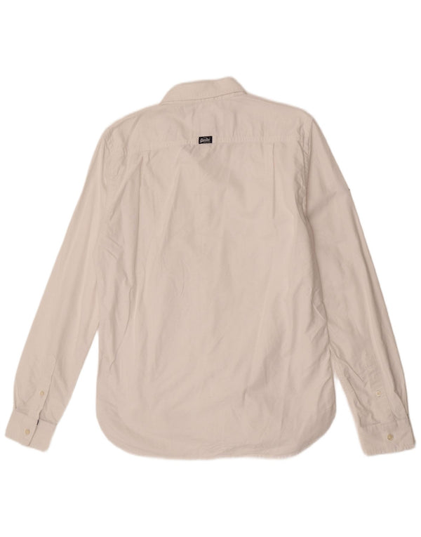 Camicia da uomo Superdry grande bianca