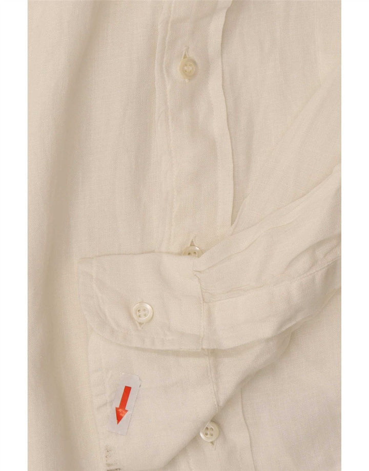 Camicia da uomo Alberto Aspesi Taglia 42 16 1/2 Large Bianca