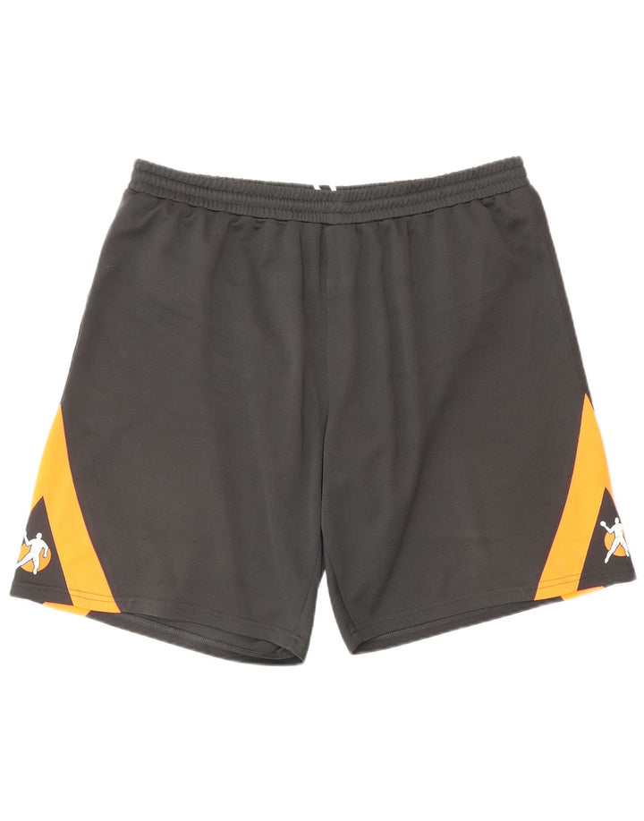 Pantaloncini sportivi grafici da uomo VINTAGE 2XL Grigio Colourblock