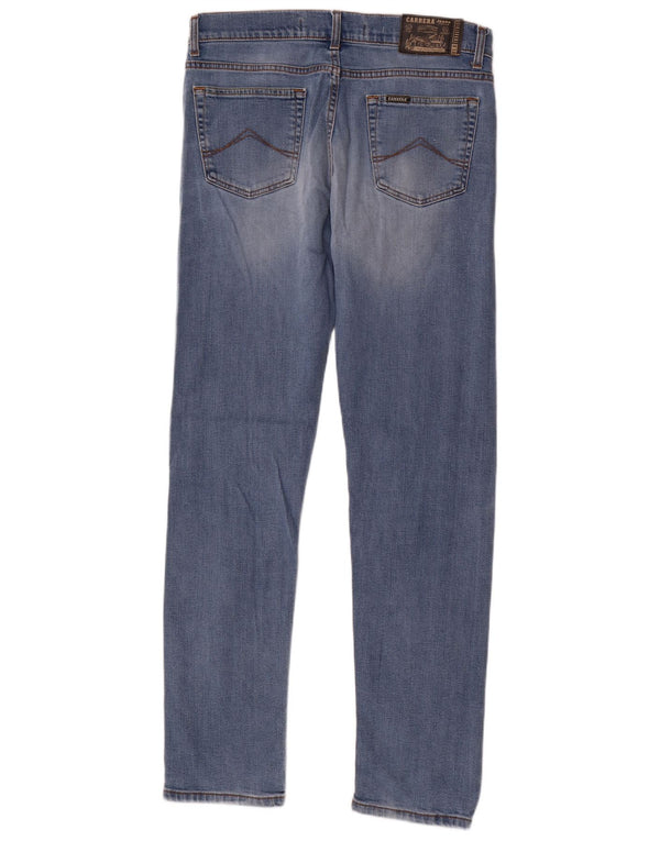 Jeans Carrera Uomo 710 Regular Slim IT 50 Large W34 L34 Cotone Blu