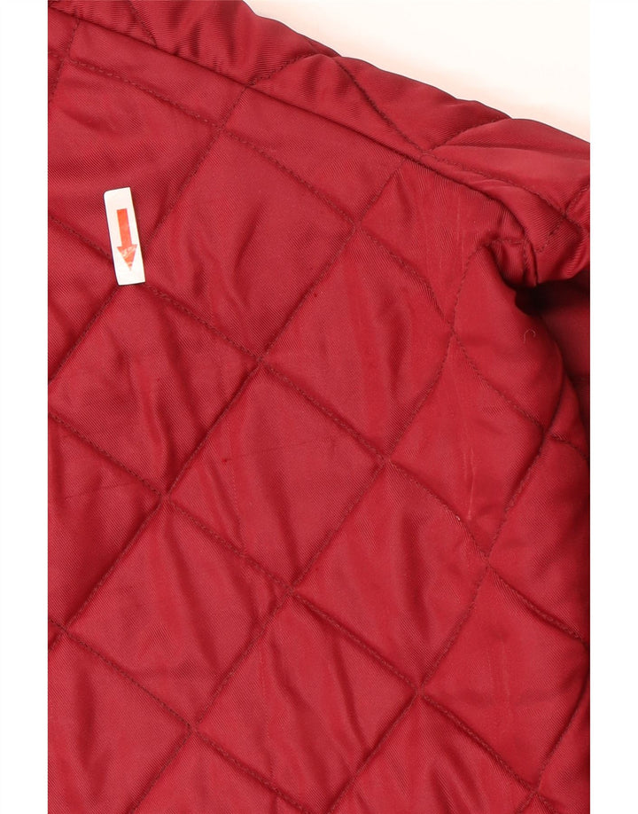 Giacca trapuntata da uomo Rifle UK 40 Large Rossa