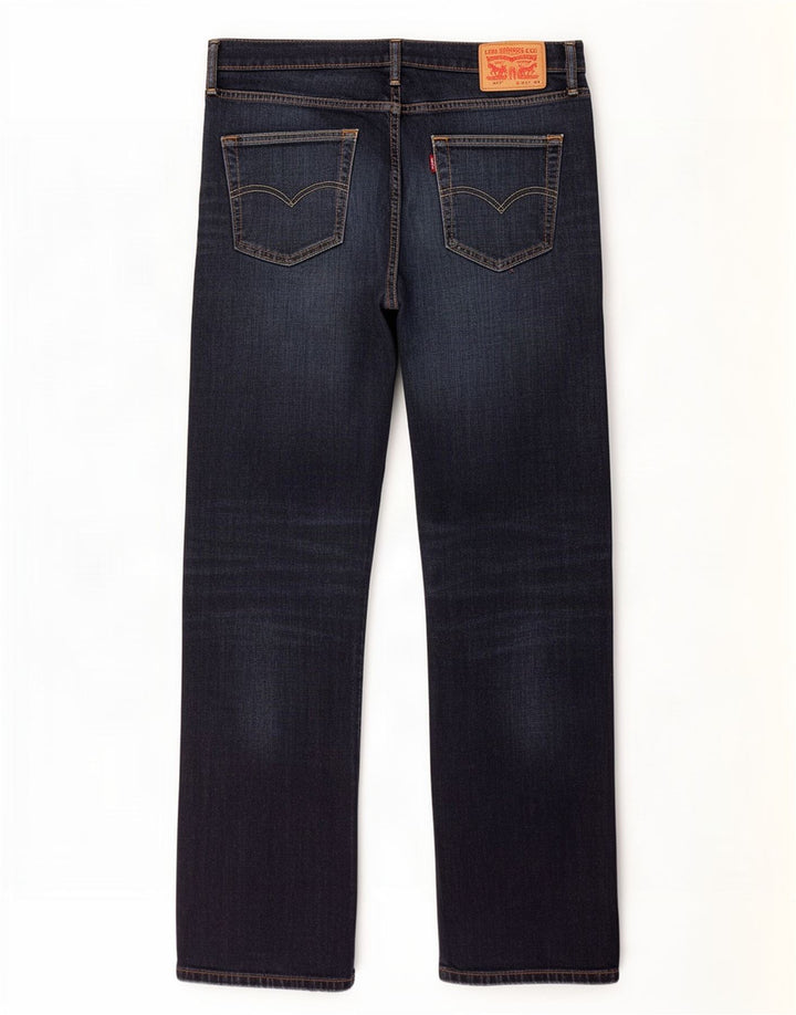 Levi's Uomo 504 Jeans dritti W34 L34 Cotone Blu