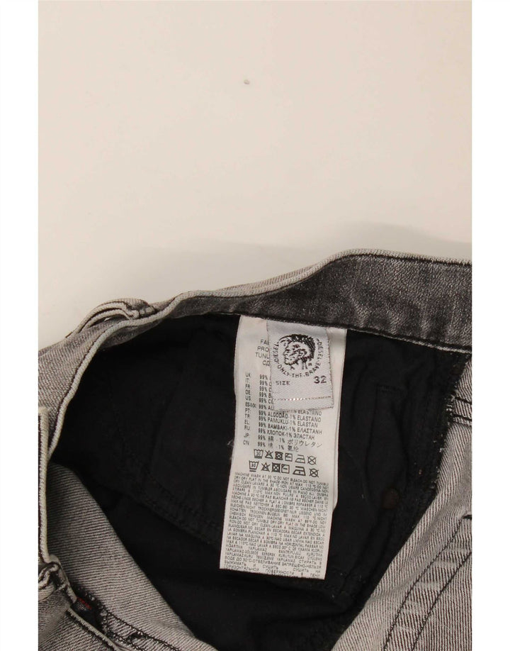 Jeans slim da uomo Diesel W32 L32 cotone grigio