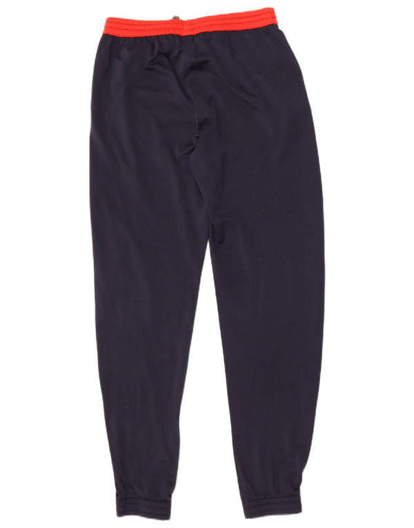 Pantaloni da tuta da ragazzo Adidas Joggers 15-16 anni in poliestere blu navy