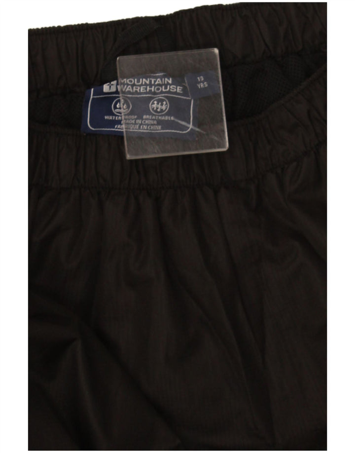 Pantaloni impermeabili da bambino Mountain Warehouse 12-13 anni Neri