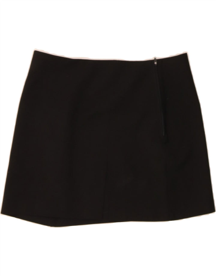 BENETTON Womens Mini Skirt EU 46 XL W32 Black Polyester Vintage Benetton and Second-Hand Benetton from Messina Hembry 