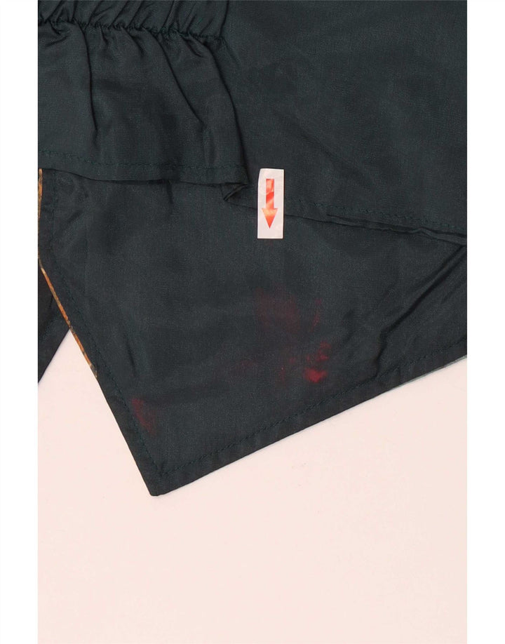 Gilet vintage da ragazzo con motivo astratto 12-13 anni retrò multicolore
