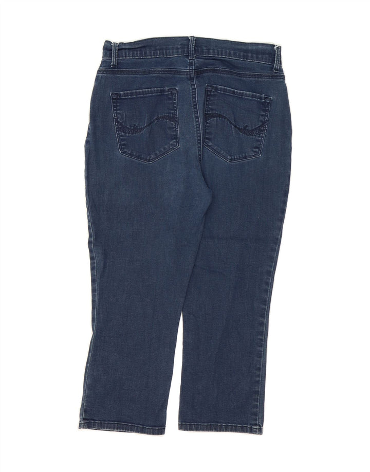 LEE Womens Easy Fit Capri Jeans W28 L20 Blue Vintage Lee and Second-Hand Lee from Messina Hembry 