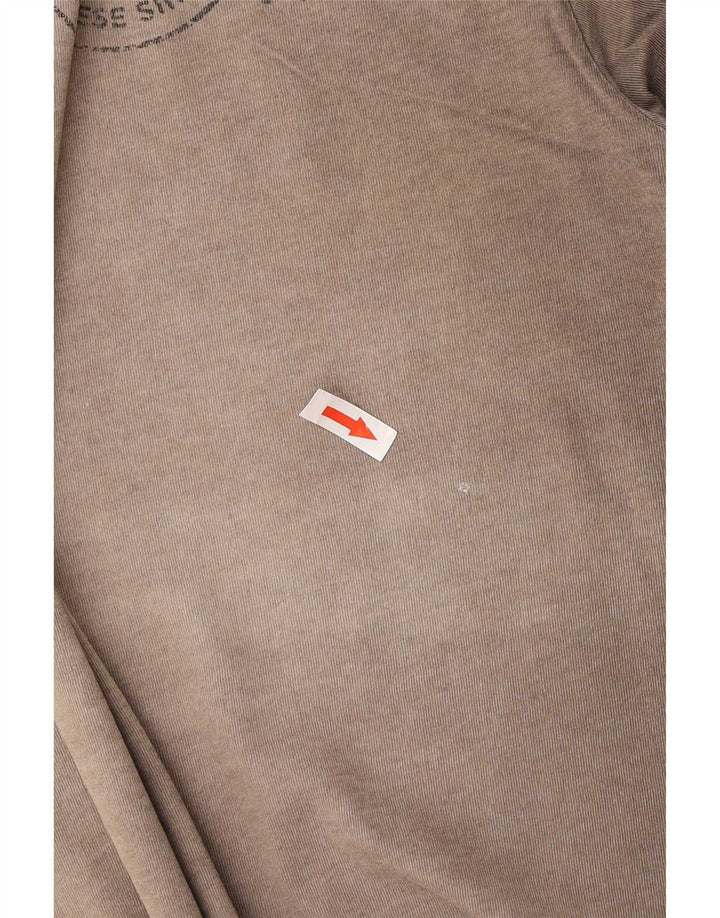 T-shirt grafica da uomo Dainese Top in cotone marrone medio