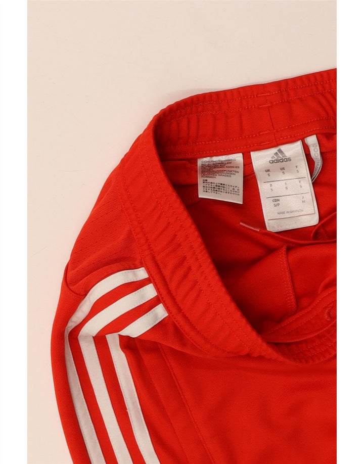 Pantaloni da tuta ADIDAS Climacool da donna UK 10 piccoli poliestere rosso