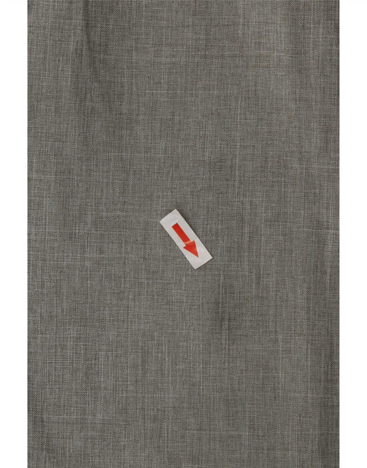 Pantaloni da abito con pegging da uomo Marks & Spencer W32 L29 poliestere grigio