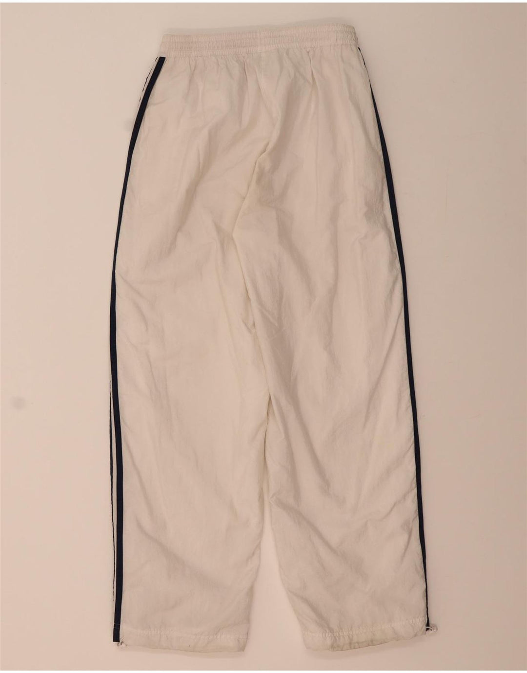 Pantaloni da tuta da donna Adidas UK 12/14 Medium Bianco Poliammide