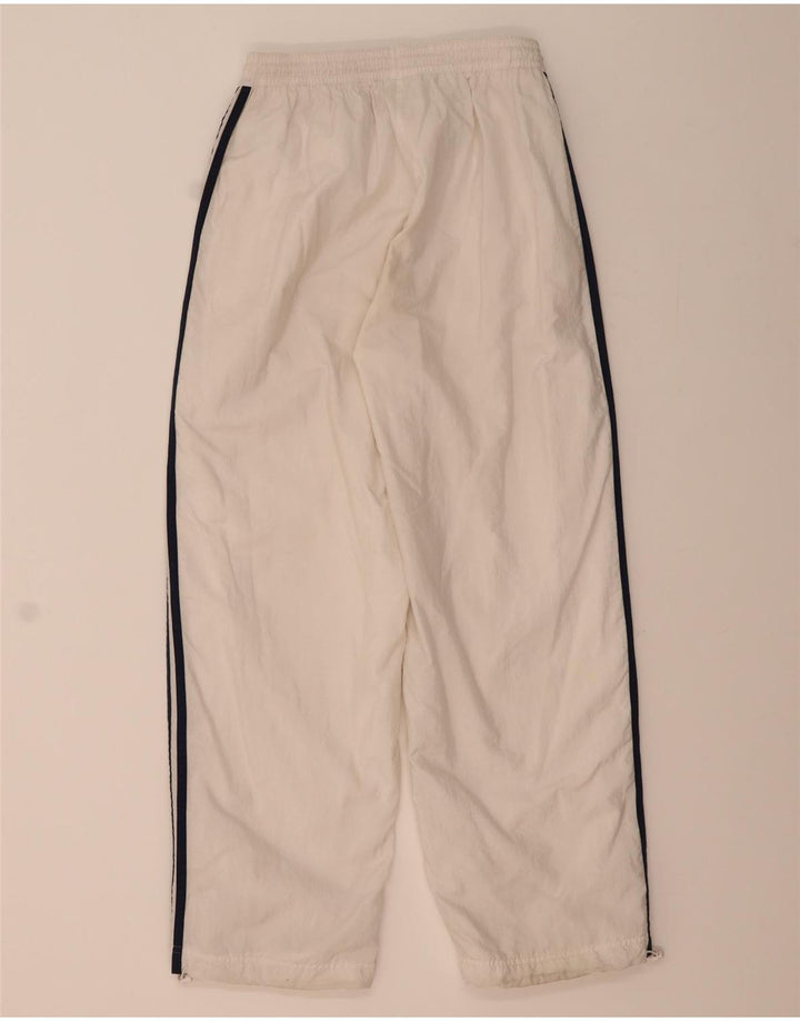Pantaloni da tuta da donna Adidas UK 12/14 Medium Bianco Poliammide