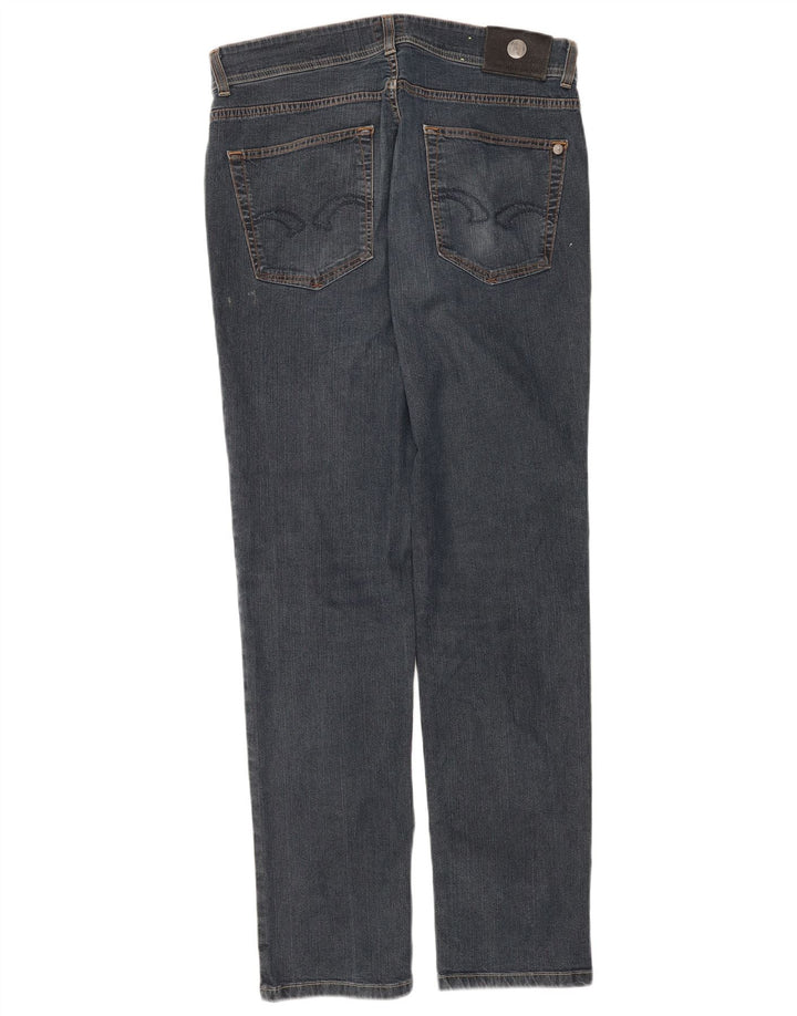 Jeans Slim Uomo Trussardi W32 L32 Blu Cotone