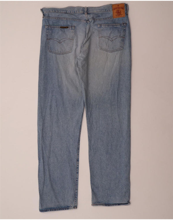 REPLAY Jeans dritti da uomo W40 L34 cotone blu
