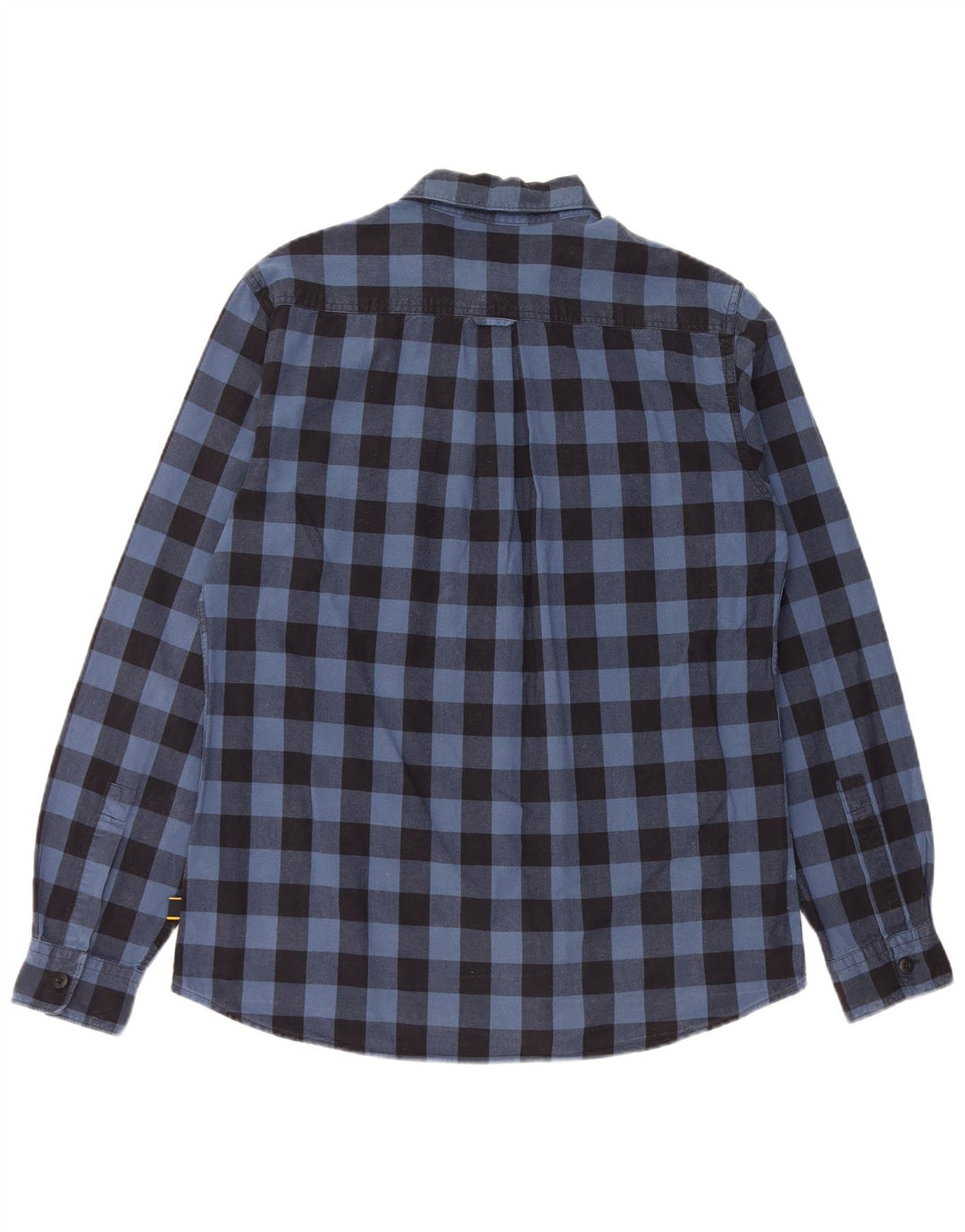 Camicia da uomo Barbour in cotone a quadretti blu medio