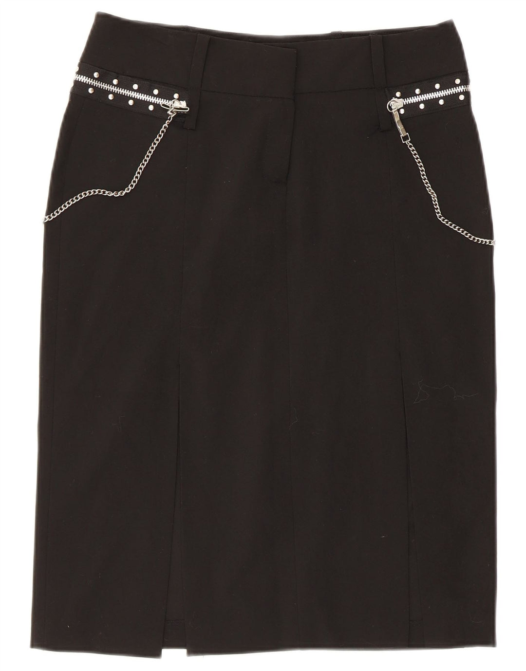 Gonna dritta da donna Extyn IT 44 media W30 poliestere nero