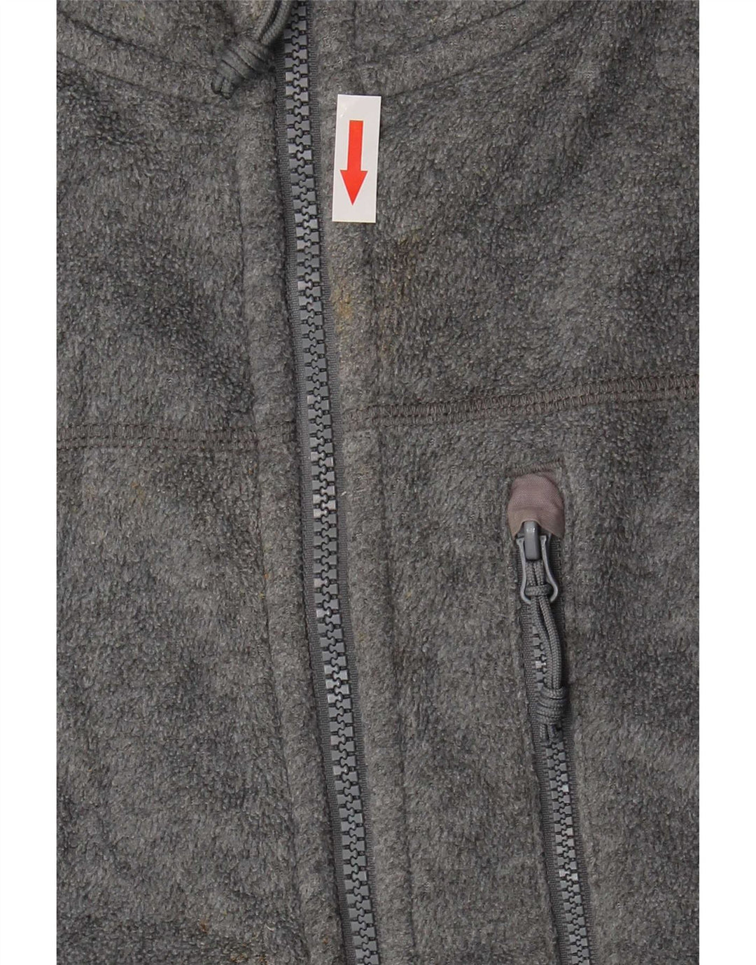 Giacca in pile da uomo Marks & Spencer UK 42 XL Poliestere grigio