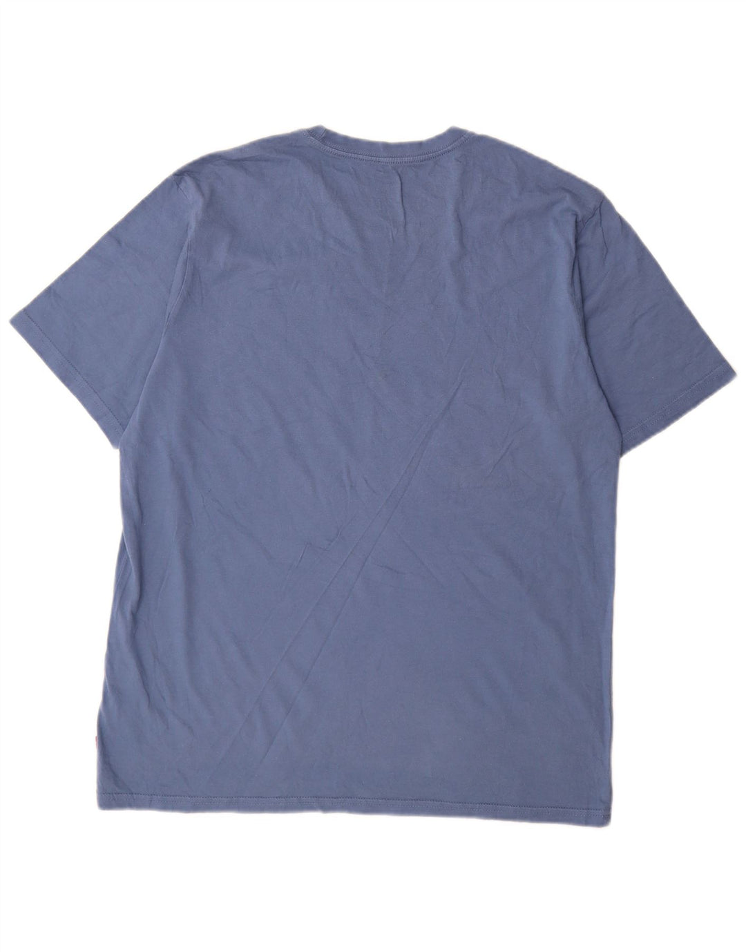 Levi's T-shirt grafica da uomo con vestibilità rilassata, top in cotone blu medio