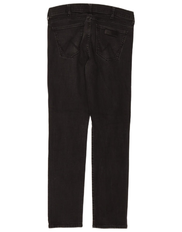 Jeans slim affusolati Larston da uomo Wrangler W34 L34 cotone grigio