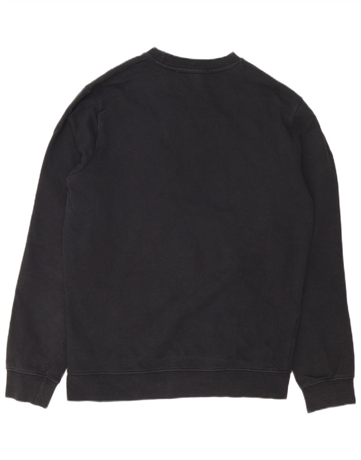 RICHMOND Felpa grafica da uomo Maglione cotone nero medio