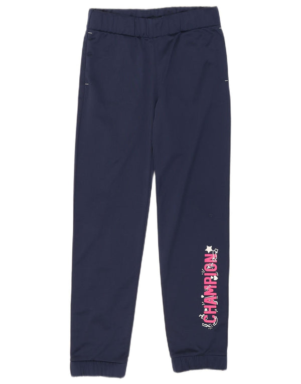 Pantaloni da tuta da bambina Champion Joggers 9-10 anni Medio Blu Navy
