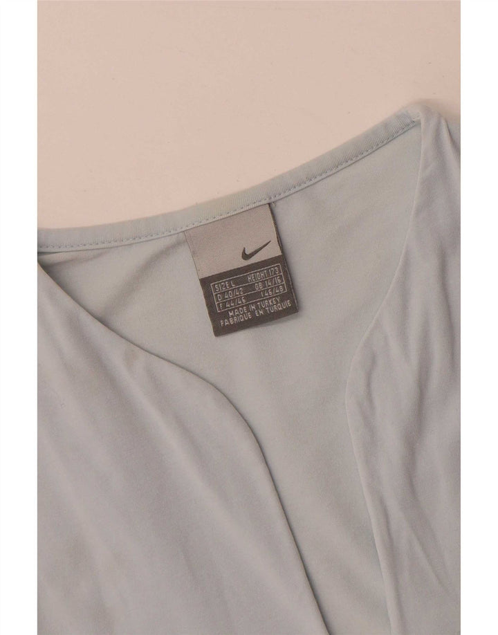 T-shirt da donna Nike Top UK 14/16 grande blu