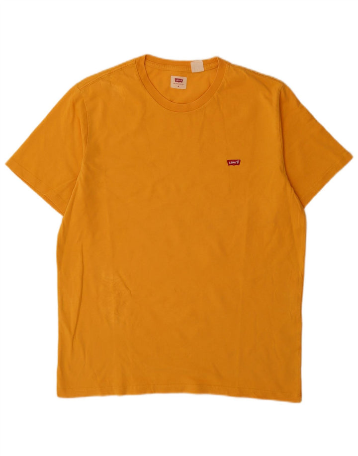 T-shirt da uomo Levi's Top in cotone giallo medio