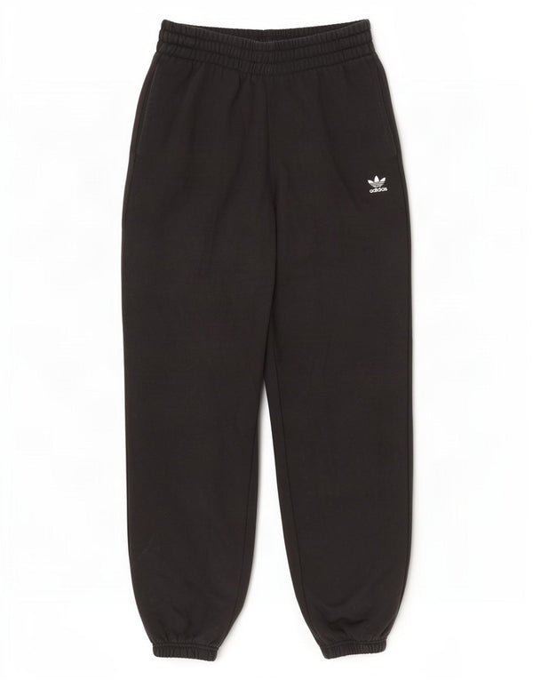 Pantaloni da tuta da donna Adidas Joggers UK 12/14 Medium Black Cotton