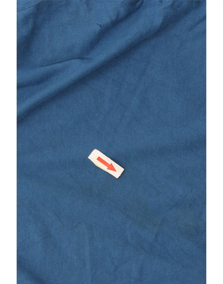 T-shirt da uomo Nike Top Large in cotone blu