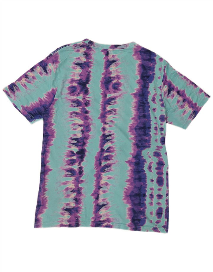 T-shirt da uomo VOLCOM Top piccola in cotone tie-dye multicolore