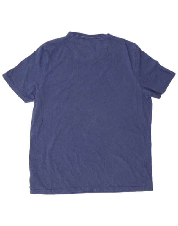 Fat Face Mens Graphic T-Shirt Top 2XL Blue Cotton