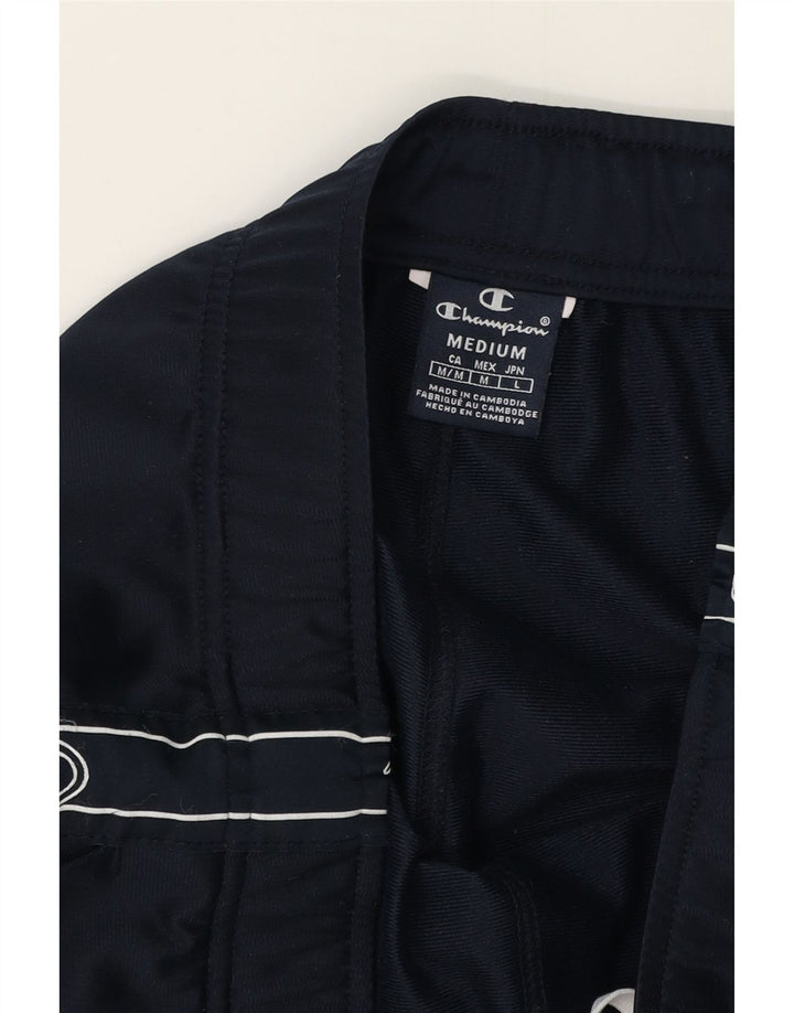 Pantaloni da tuta con grafica Champion da uomo, pantaloni da jogging, medio, blu navy