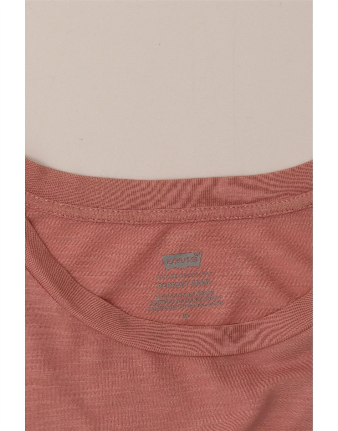 T-shirt da donna Levi's Top UK 14 rosa medio chiazzato
