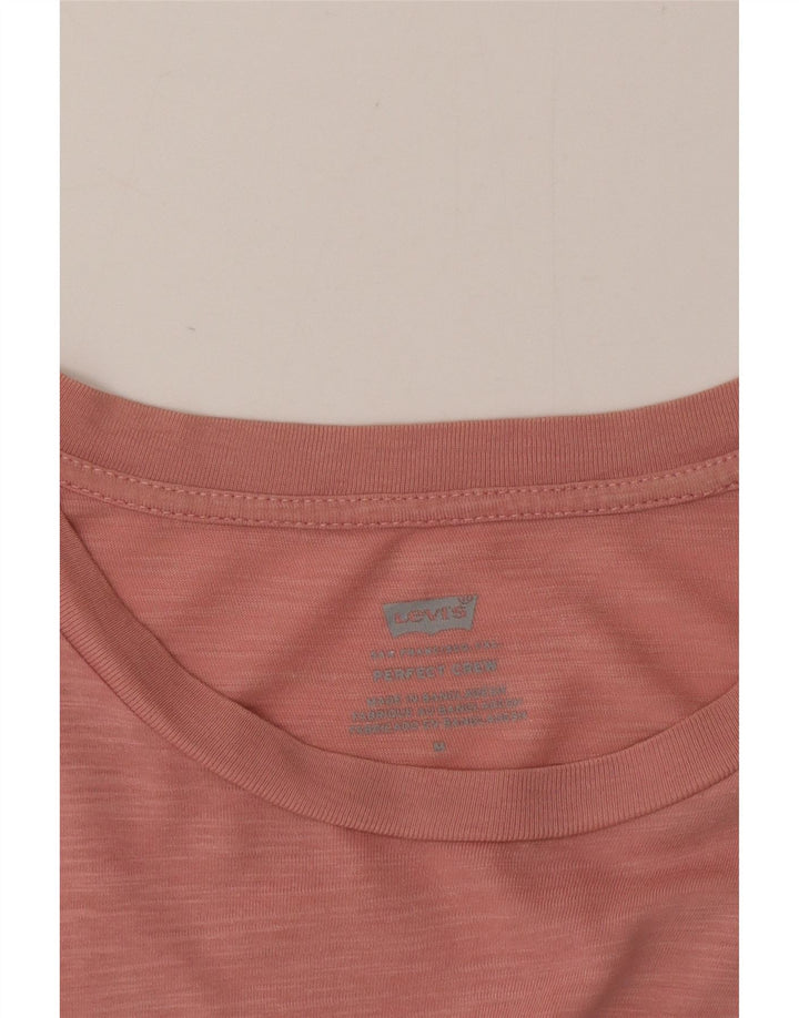 T-shirt da donna Levi's Top UK 14 rosa medio chiazzato