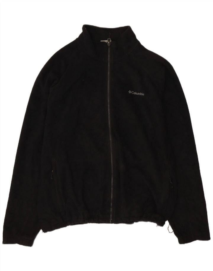 Giacca in pile Columbia Interchange da uomo XL poliestere nero